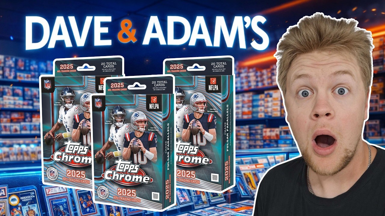 Selling my Topps Chrome to Dave & Adams Card World (EASY profit!) - YouTube