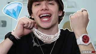 My Insane Jewelry Collection! GUCCI Necklace, Rings, Watches, Grillz