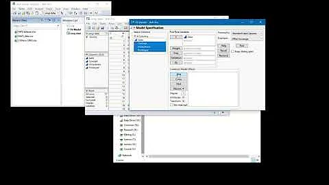 Running a simple regression in JMP 15