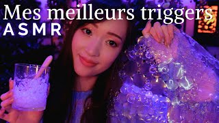 Mes meilleurs triggers ASMR par catégorie 💙 Tapping, sticky, lid sounds, soupes ASMR... etc.