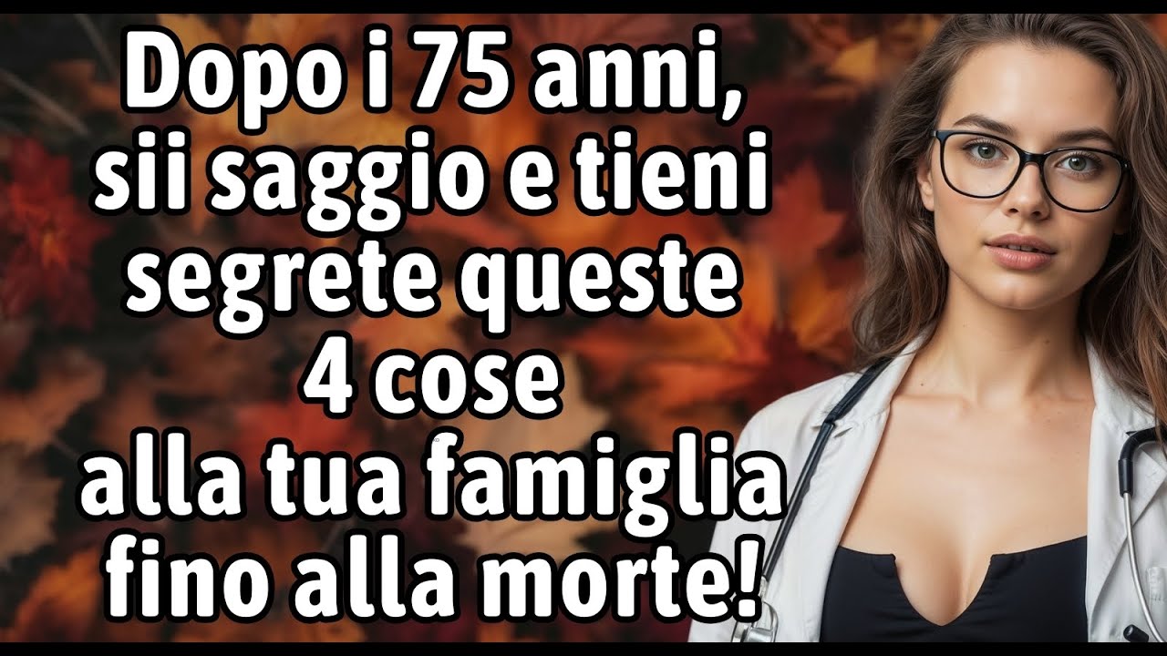 Dopo i 75 Anni: 4 Cose da Tenere Segrete per Vivere con Serenità, Energia e Dignità
