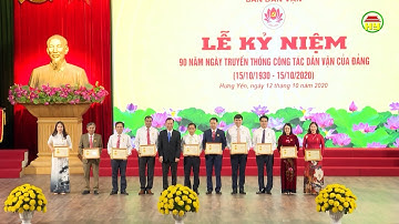 Kỷ niệm 90 năm ngày truyền thống công tác dân vận của Đảng