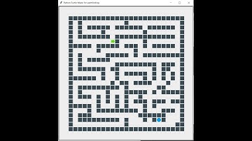 Python Maze game- simulator for path finding algorithm
