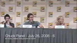 Chuck Panel at Comic-Con 2008 - 6