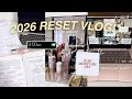Resetting for *2026* as an A LEVEL STUDENT (6) 📝✨ | unpacking, revising, organising life..