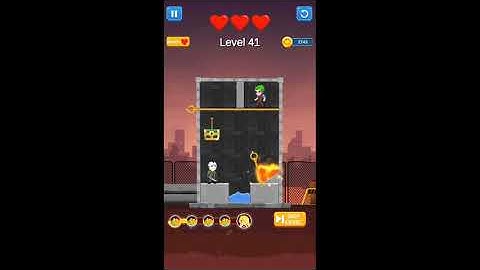 pull pin master level 41 gameplay walkthrought solution ||Bugti Gamer||
