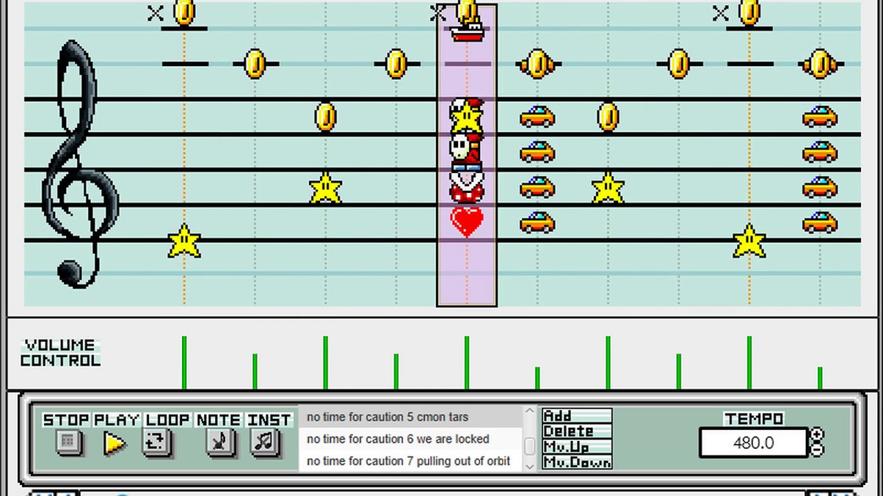 Hans Zimmer - No Time For Caution - super mario paint