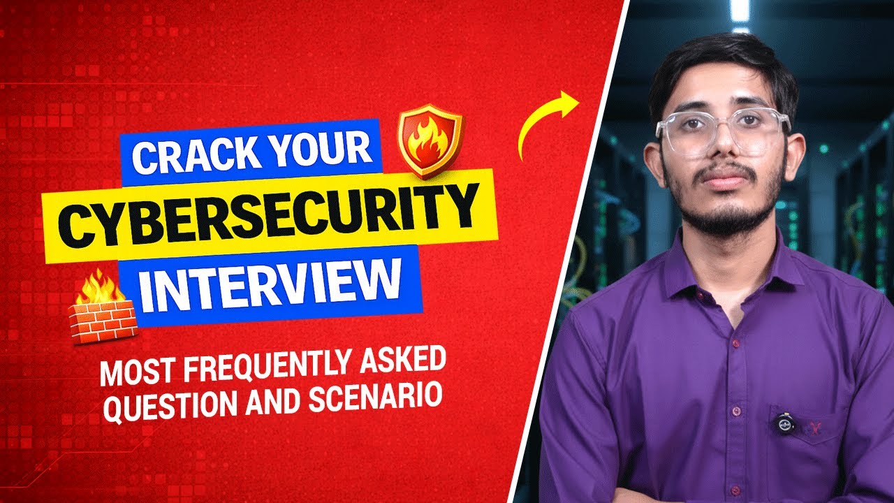 Crack Your Cybersecurity Interview - Most Frequently Asked Questions