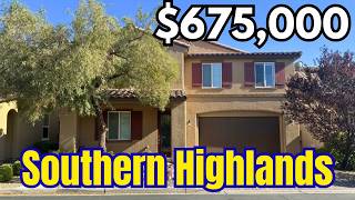 5-Bed Home Tour in Southern Highlands | Las Vegas NV $675K