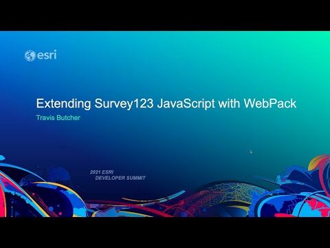 Extending Survey123 Using JavaScript and Webpack