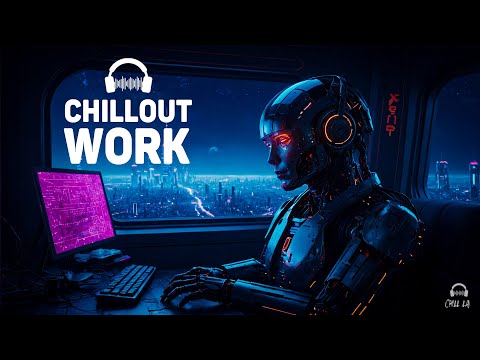 Видео: Ночная музыка для работы — Работа на компьютере — Атмосфера Chillstep, Wave, Future Garage