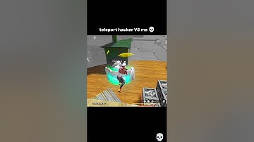 Free Fire: Teleport Hacker VS Me 💀 #Shorts #FreeFire #OneTap #FreeFireShorts #HeadshotKing
