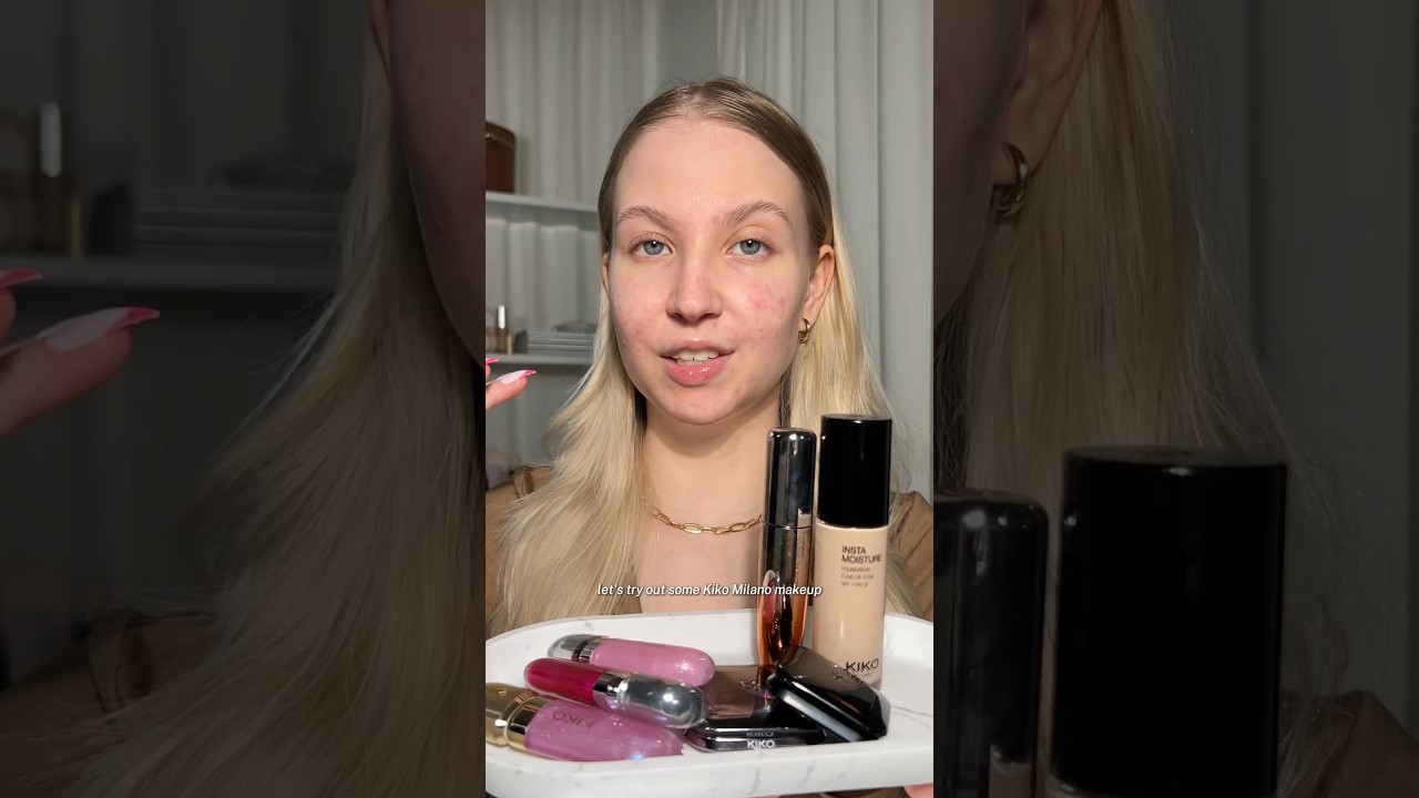 Пробую косметику KIKO Milano👀 