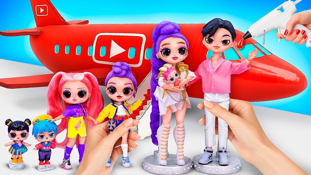 Las K-Pop Demon Hunters en el Avión de YouTube! 10 Manualidades