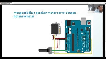 mengakses motor servo dengan Arduino Uno