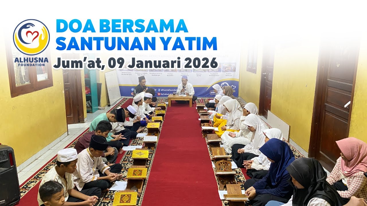 Doa bersama dan santunan yatim | jumat 9 januari 2026