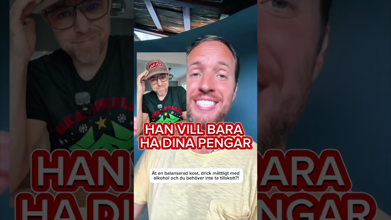 Han vill bara ha dina pengar