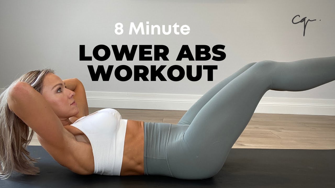 Lower Abs Workout | 8 Minutes at Home