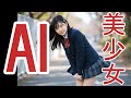 【AI美少女】スカートひらひらの美少女たち【生成AI動画】