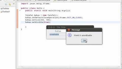 java tutorial - 34 - Event Handler Program - تعلم البرمجة بلغة جافا