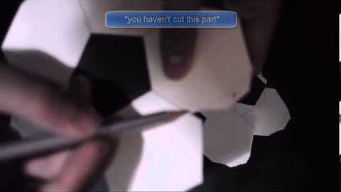 Geometry Polyhedral Truncated Icosahedron (Paper football) Tutorial