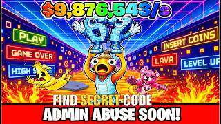 SURVIVE LAVA FOR BRAINROTS TYCOON MAP FORTNITE CREATIVE - FIND SECRET CODE, ARCADE LUCKYBLOCK