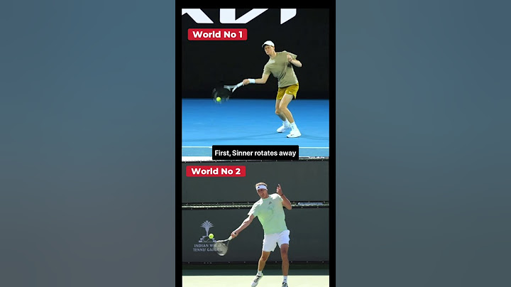 Sinner vs Zverev - Who’s better? ⤵️