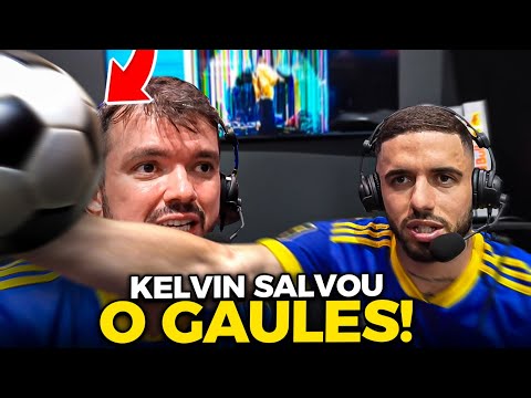 KELVIN SALVANDO O GAULES DE UMA BOLADA! OS MELHORES MOMENTOS DA KINGS LEAGUE BRASIL