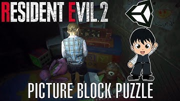 RE2 Cube Puzzle Remake