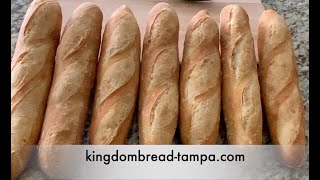 A Professional Baker Teaches Poolish Baguettes at Home