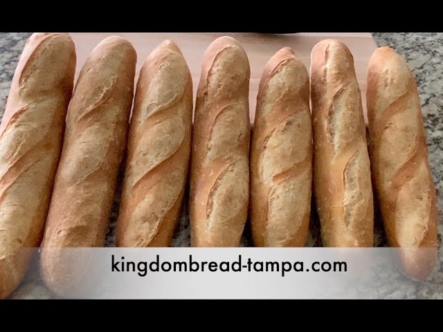 How to Make Beautiful Poolish Baguettes by Hand - ChainBaker