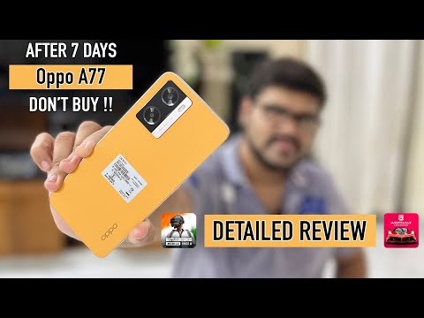 Oppo A77 Review After 7 Days Of Usage | Honest Review | HINDI