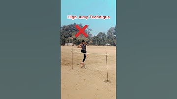 High Jump Technique.#runningtips #trackrunning #fitnesstips #explorepage