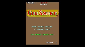 MiSTer (FPGA) Gun Smoke Arcade core