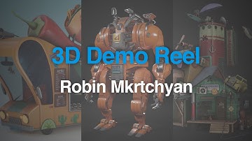 3D Modeling & Texturing Demo reel 2023 - Robin Mkrtchyan