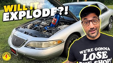 CRAMMING A Bunch Of NITROUS Into My 600 HORSEPOWER TURBO Lincoln!