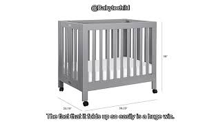 Is the Babyletto Origami Mini Crib the Safe, Compact Solution Every Parent Needs? Review.
