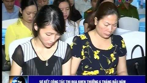 Sơ kết công tác thi đua khen thưởng 6 tháng đầu năm