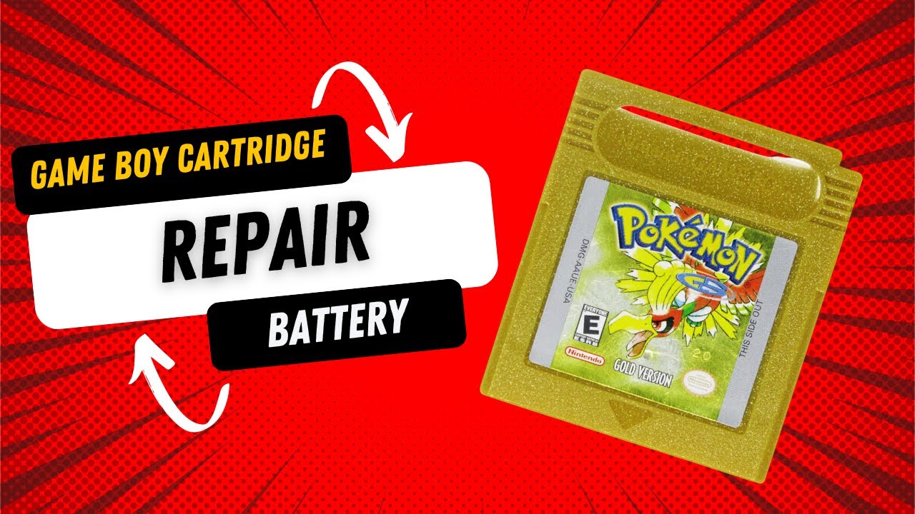 Battery Replacement for Gameboy Cartridges YouTube