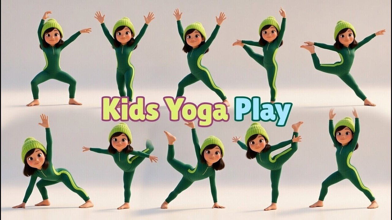 Kids Yoga for Strong Muscles & Calm Mind | Indoor Fun Workout for Boys & Girls