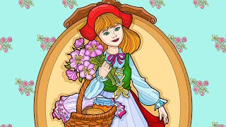 Little Red Riding Hood #heycolor #paintbynumber #Colorwithme #relaxing #coloring #video #book