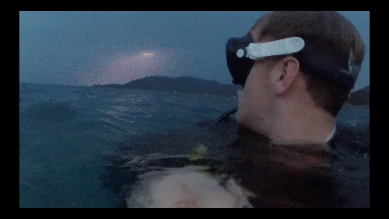 Diving in a Thunder storm! YouTube