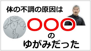 【筋肉を揉んでもよくならない訳】肩こり・腰痛など体調不良の原因は頭の中の歪みだった～脳の勘違い～