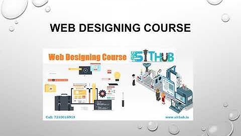 Best Institute For Web Designing Course | SITHUB