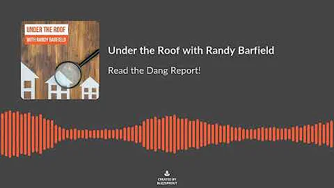 Under the Roof with Randy Barfield Podcast Trailer...