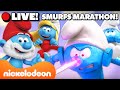 🔵 LIVE: Smurfs Smurfs Smurfs Marathon! 💙 24/7 Nicktoons Livestream | Nicktoons
