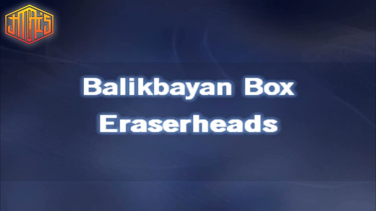 Balikbayan Box [ Karaoke Version ] Eraserheads YouTube