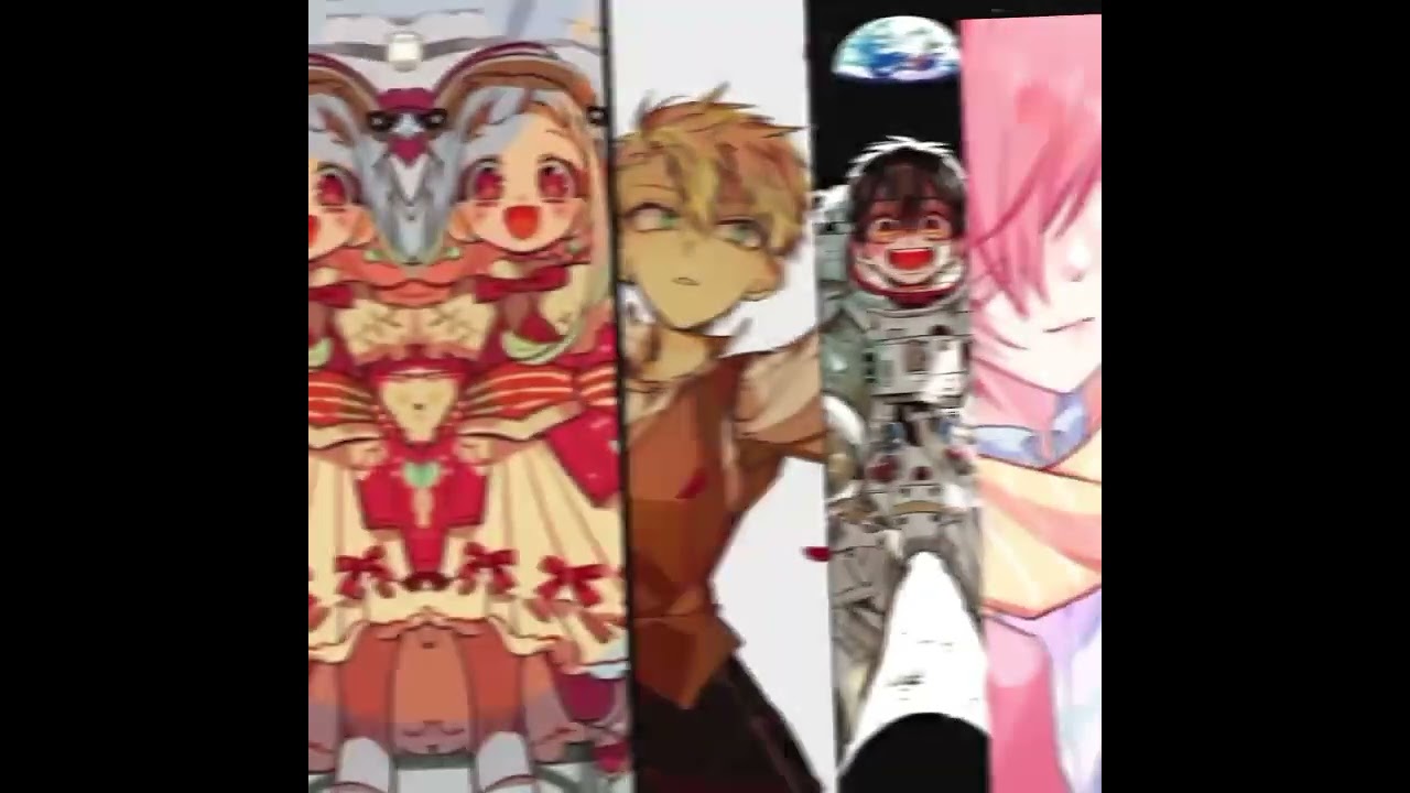 toilet squad edit!||tbhk||nene, kou, hanako and mitsuba||🦊💛💜💚💛🖤💖