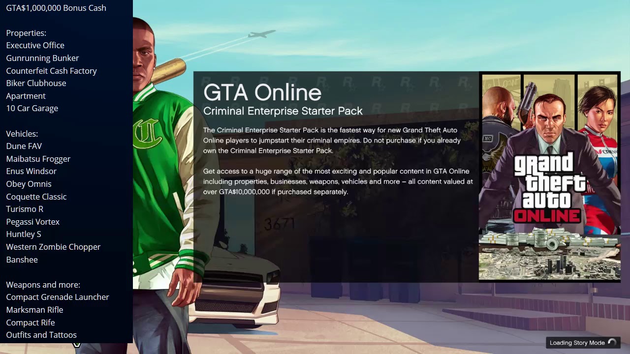 Enterprise starter. Grand Theft auto v: Criminal Enterprise.. Criminal Enterprise Starter Pack. Перевод на русский content from the Criminal Enterprise Starter Pack.