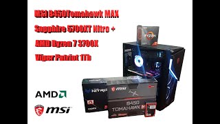 Сборка ПК: MSI B450 Tomahawk MAX, Ryzen 3700X, Sapphire 5700XT Nitro+, Viper Patriot VPN100 1Tb.